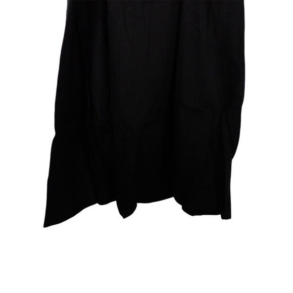 New Tuckernuck Pomander Place Womens 2XL Black Puff Sleeve Ares Mini Dress Linen - Picture 7 of 13